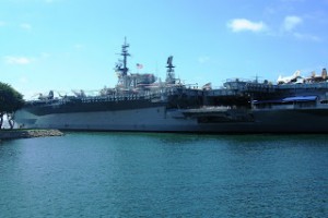 July 4 Aboard Aircraft Carrier