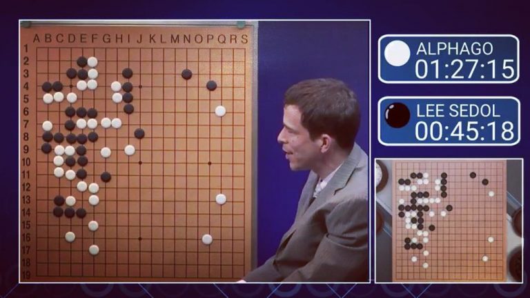 Lee Sedol and AlphaGo