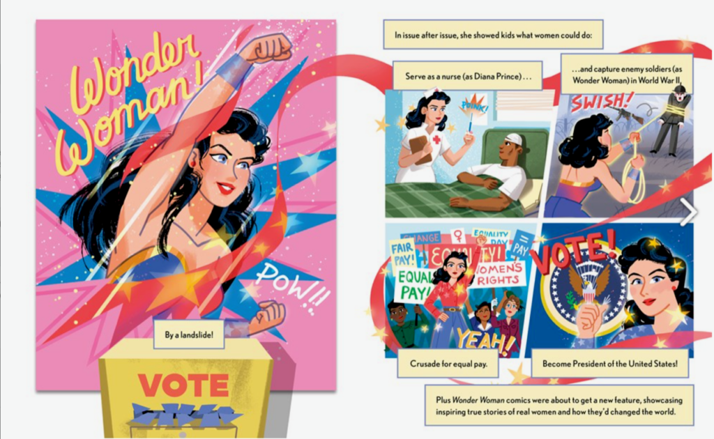 Wonder Woman spread