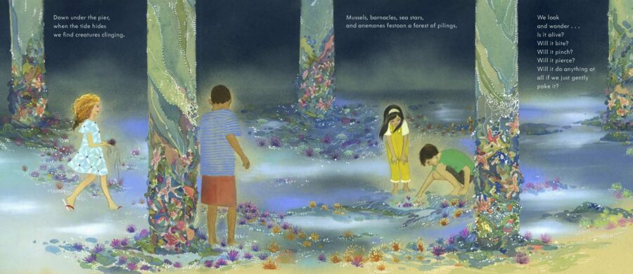 Down Under the Pier Illustration by Rachell Sumpter