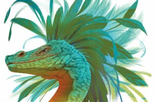 Quetzalcoatl-from-Dinosaurs-to-Dragons-by-Elizabeth-Shreeve-illustrated-by-Violeta-Encarnación